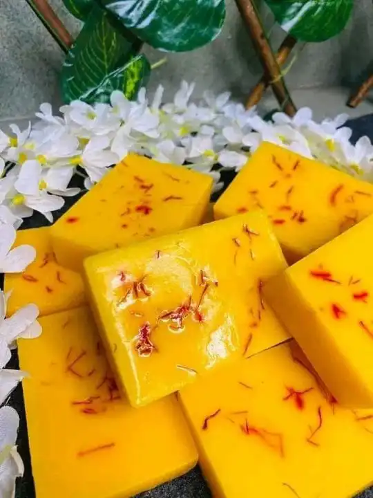 saffron soap