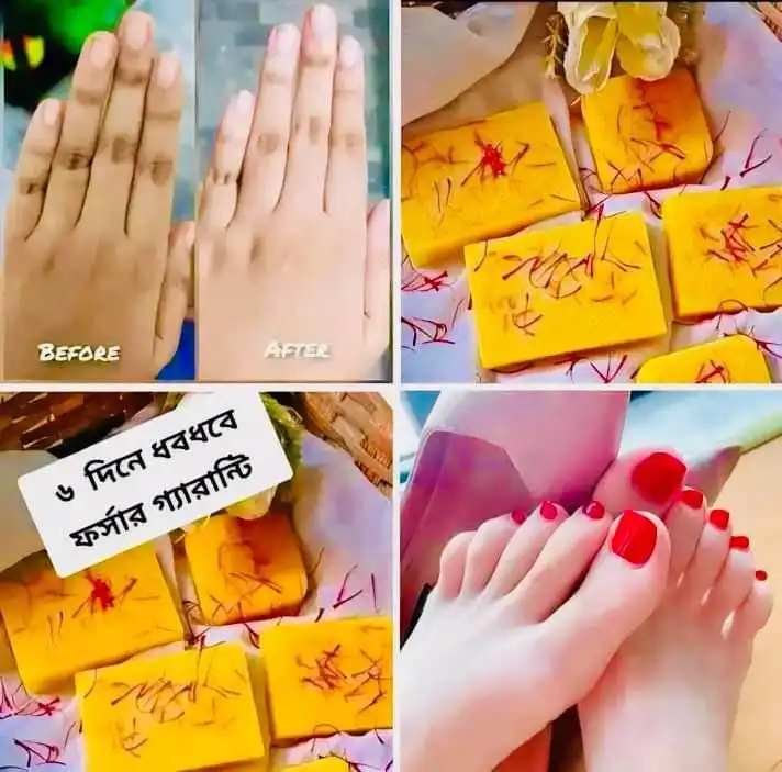 saffron soap